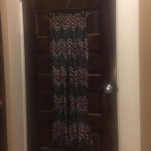 Free People One Rayon Hippie Flare Pants